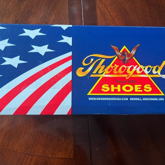 WORK BOOTS, THOROGOOD, HI -TOP, ULTIMATE CROSSTRAINER, BLK, SIZE 7, MADE IN USA - Picture 3 of 11